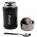 Термос пищевой Tramp UTRC-132-black 0,8 л с чехлом