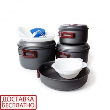 Набор посуды анодированной на 4-5 персон Tramp TRC-026