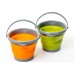 Ведро складное силиконовое Tramp 5L olive